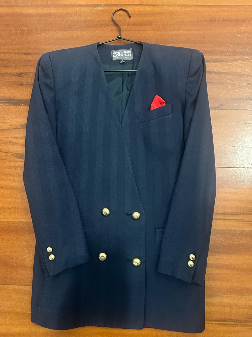 Stirling Cooper Vintage Double-Breasted Blazer – Size 2